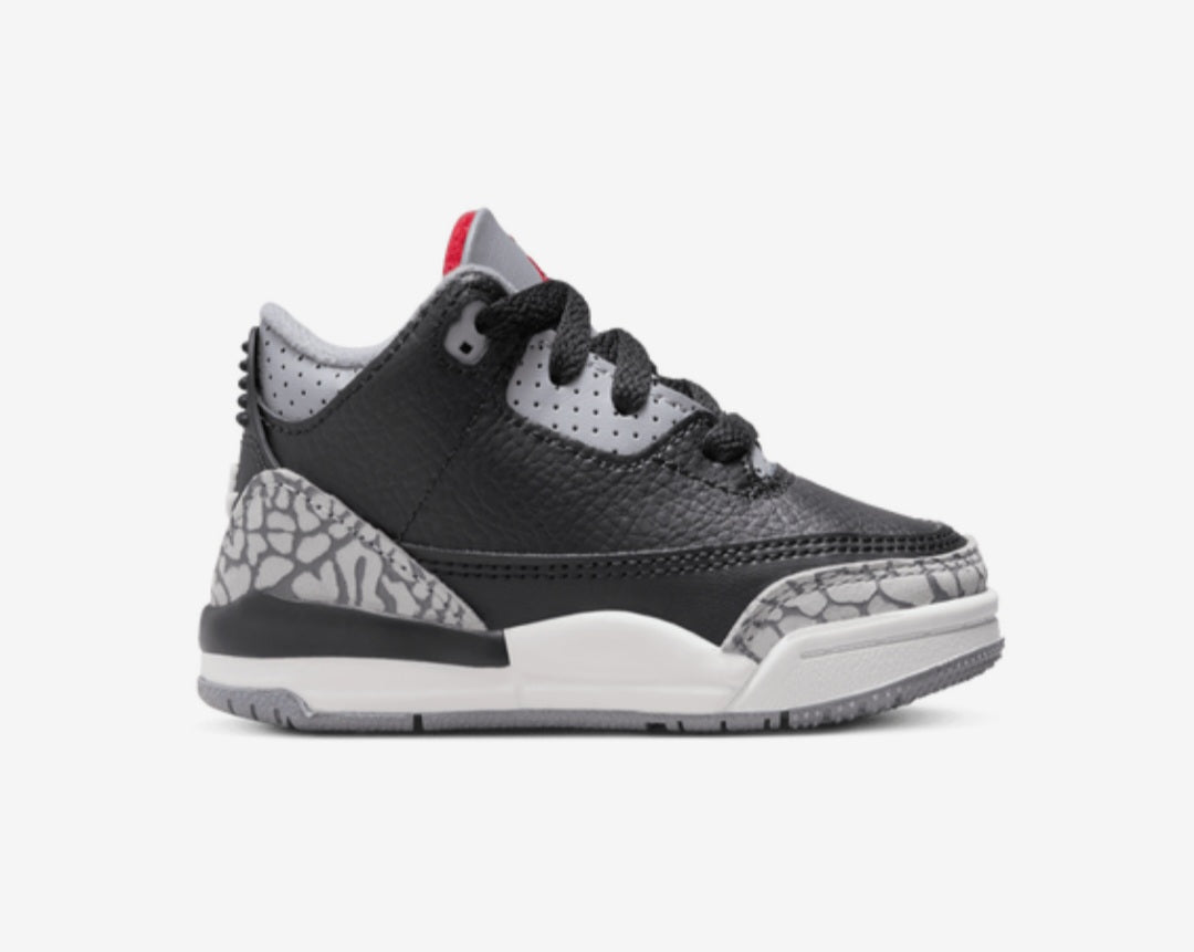 Jordan 3 Black Cement Toddler Sizes Preorders Now Available (Read Description)